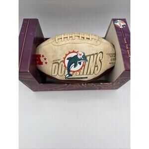 Miami Dolphins Vintage Collector Football Limited Edition Old Logo NFL AFC East